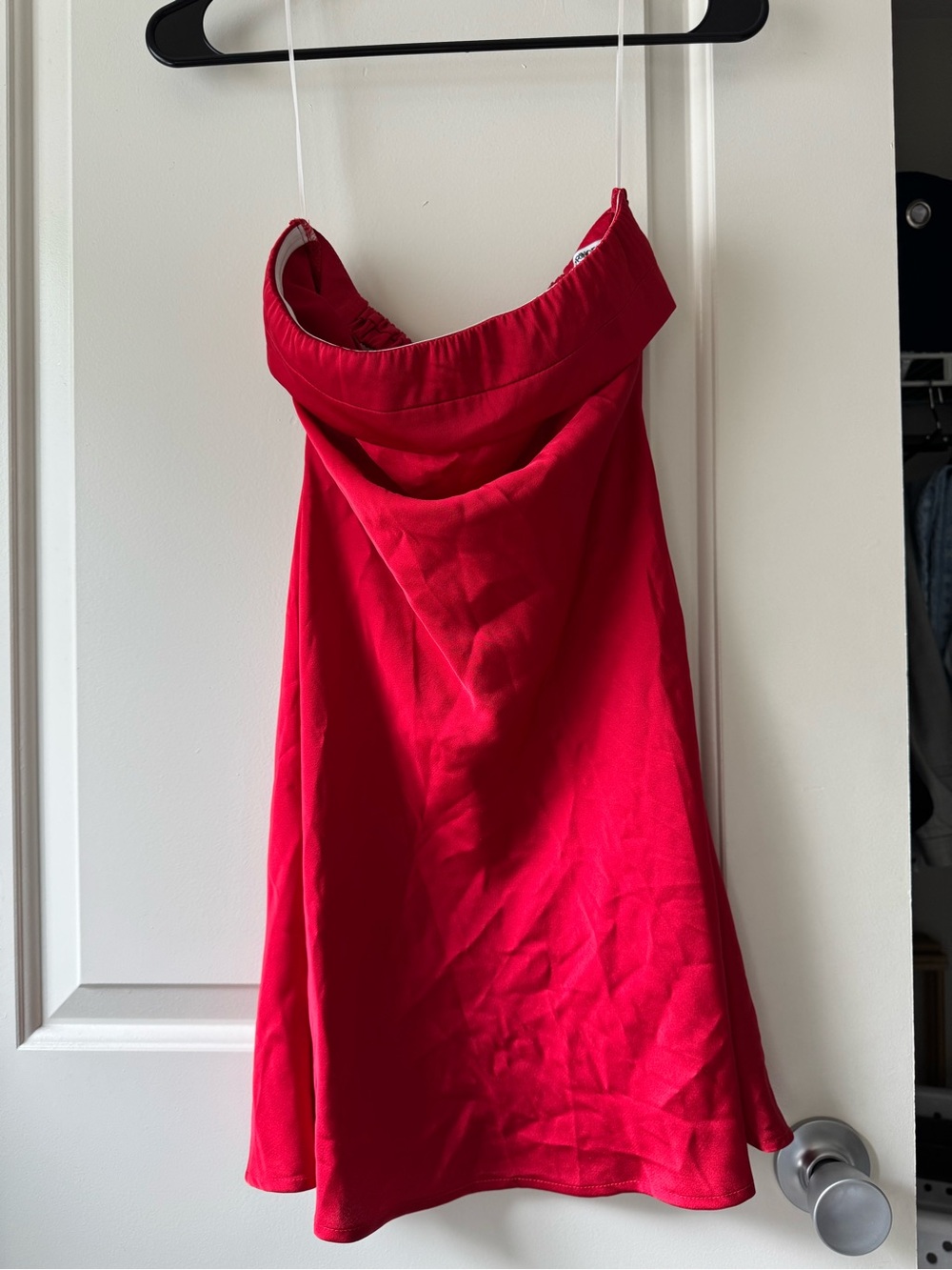Princess Polly Red Off-Shoulder Mini Dress